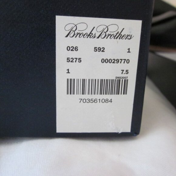 Brooks Brothers womens modern low heel pumps, sz 7.5U,  black with triangle trim - Picture 6 of 8